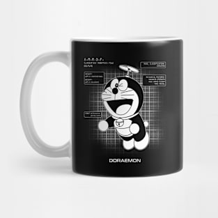 DORAEMON - Robot files Mug